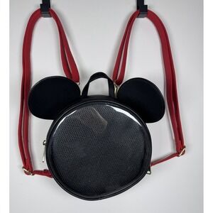 Loungefly Disney Mickey‎ Mouse Ear Pin Collector Bag Backpack BoxLunch Exclusive